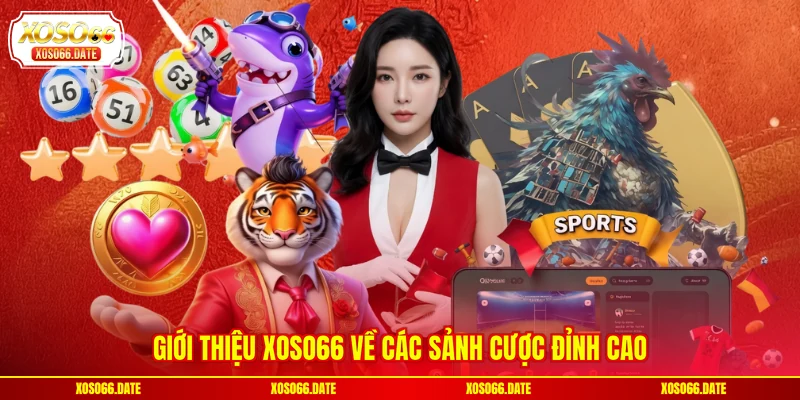 Giới thiệu XOSO66 về các sảnh cược đỉnh cao